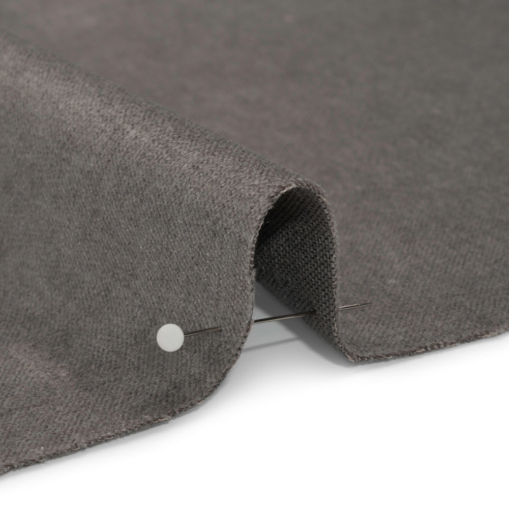 Polyester and Cotton Upholstery Velvet - Nickel - Corry Collection - Joann Fabrics