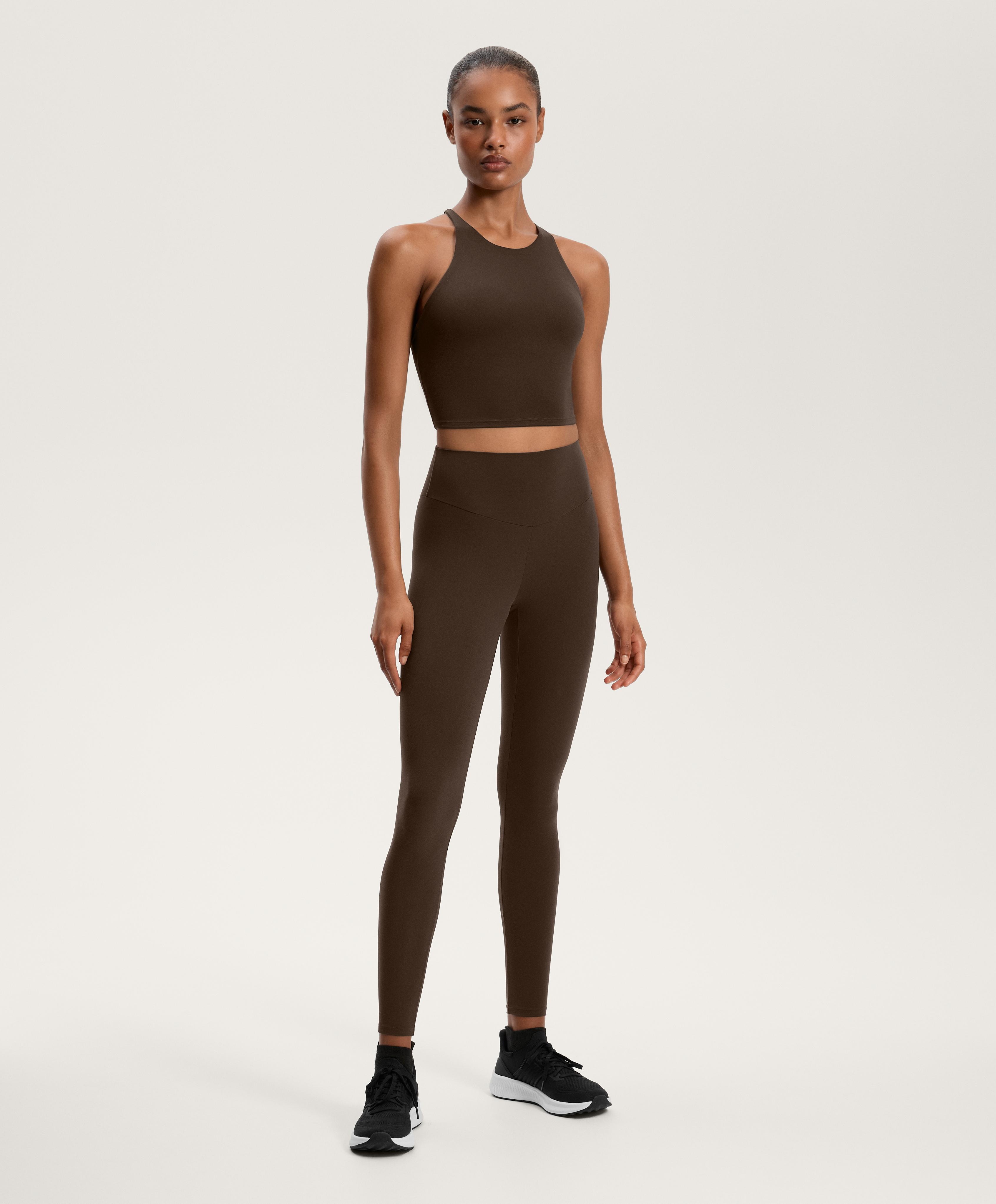 Comfortlux strap tank top with cups