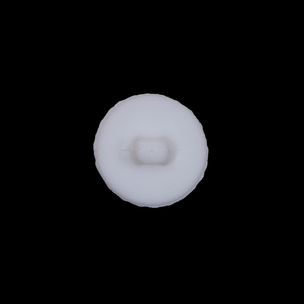 Italian White Twisted Plastic Shank-Back Button - 24L/15mm - Joann Fabrics