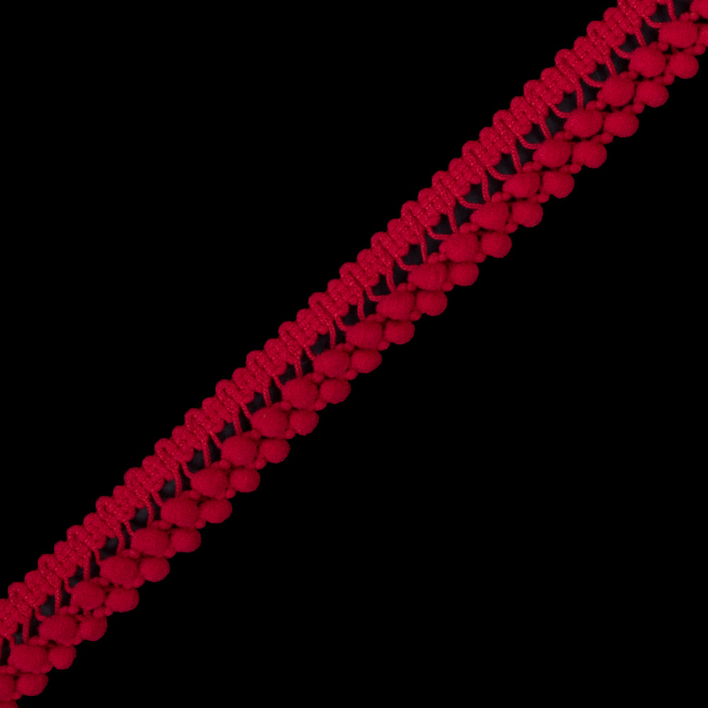 Red Two Row Mini Pom Pom Trim - Joann Fabrics