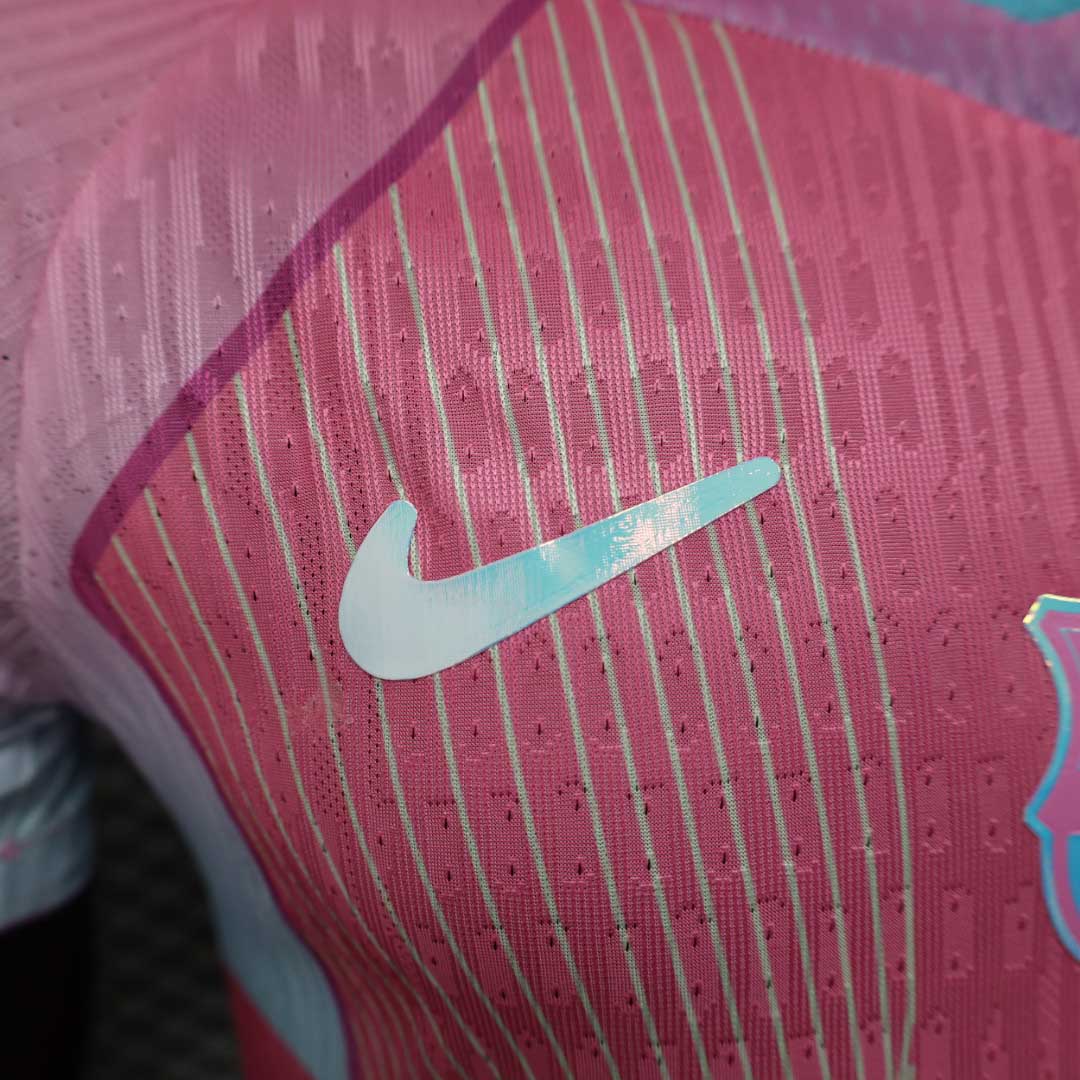 2025/2026 Barcelona Player Version Special Edition Pink Football Jersey 1:1 Thai quality