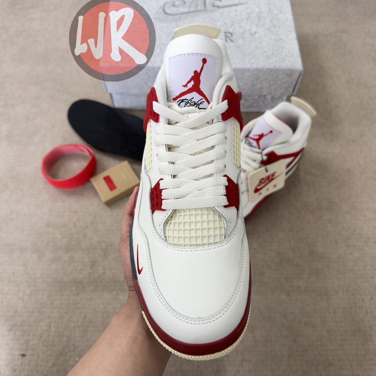 Air Jordan 4 Retro OG Nigel Sylvester Brick After Brick IQ8055-100