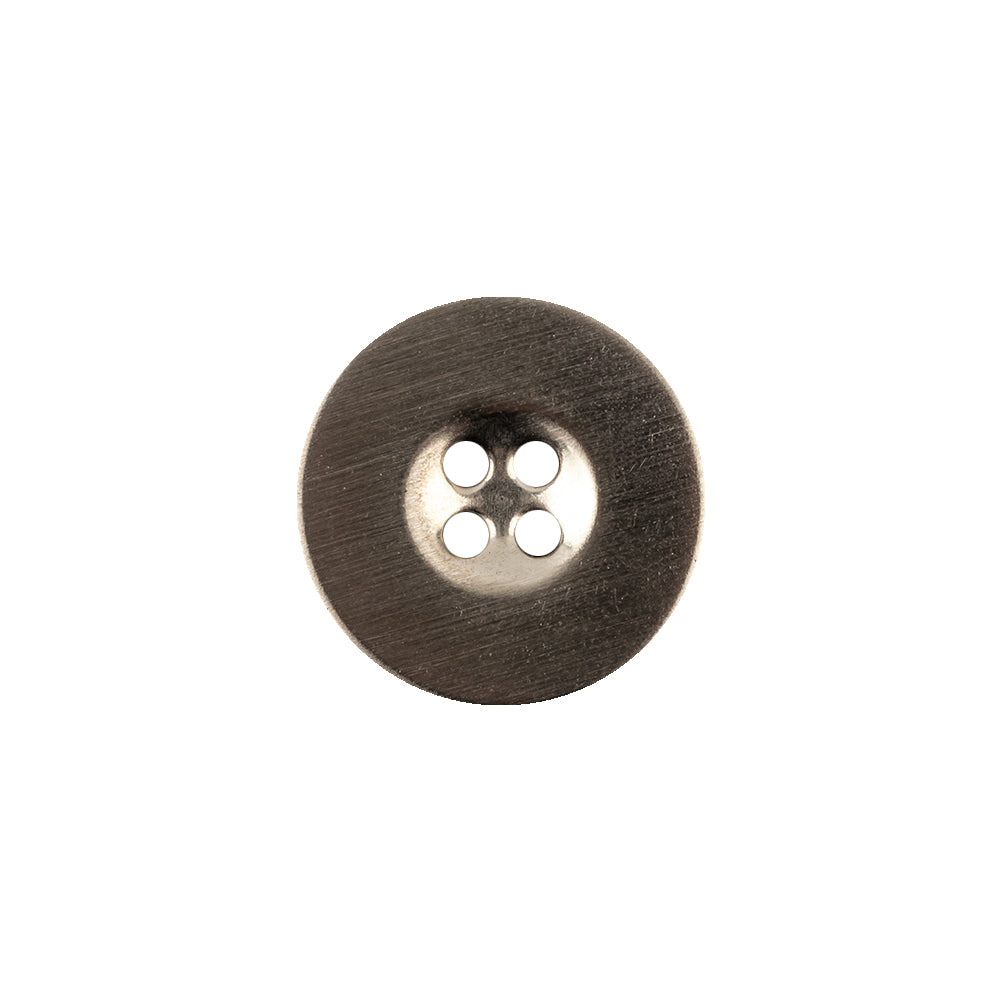 Italian Silver 4-Hole Metal Coat Button - 25L/16mm - Joann Fabrics