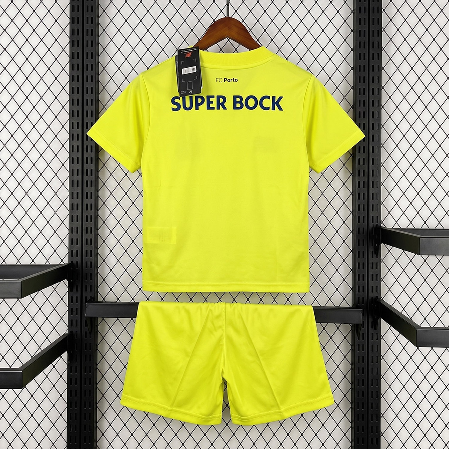 Porto 26-27 Yellow Goalkeeper Kids Kit - UnitedFutballJersey