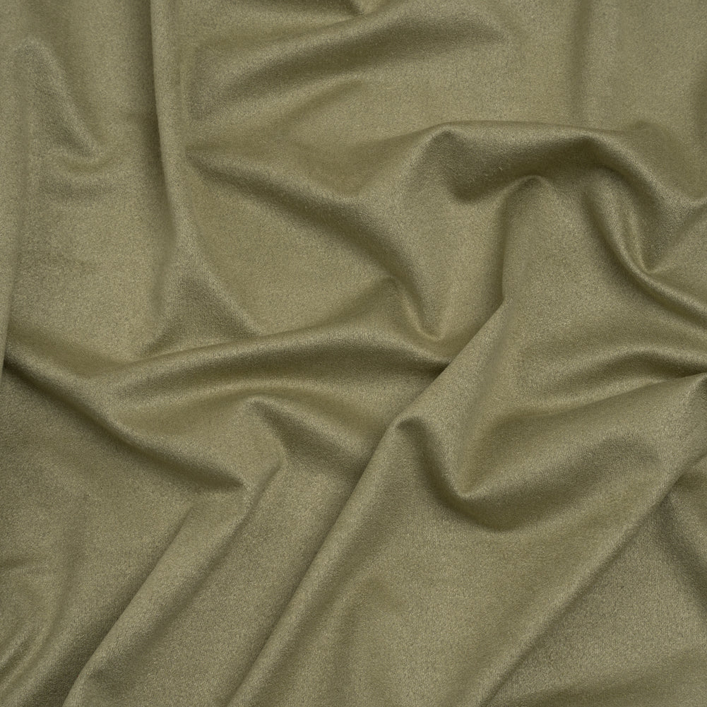 Polyester Faux Suede Jersey - Sage Green - Designer Deadstock - Joann Fabrics