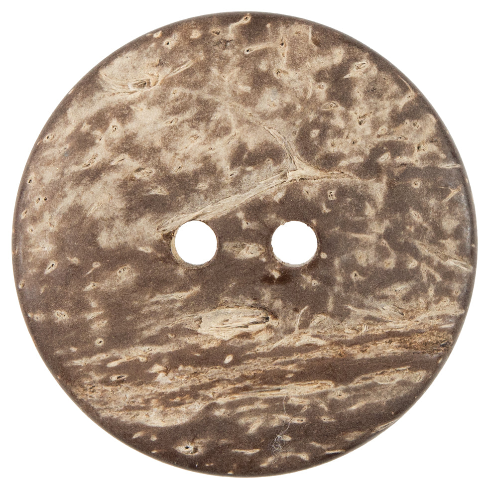 Italian Gold Carved Coconut Button - 64L/40.5mm - Joann Fabrics