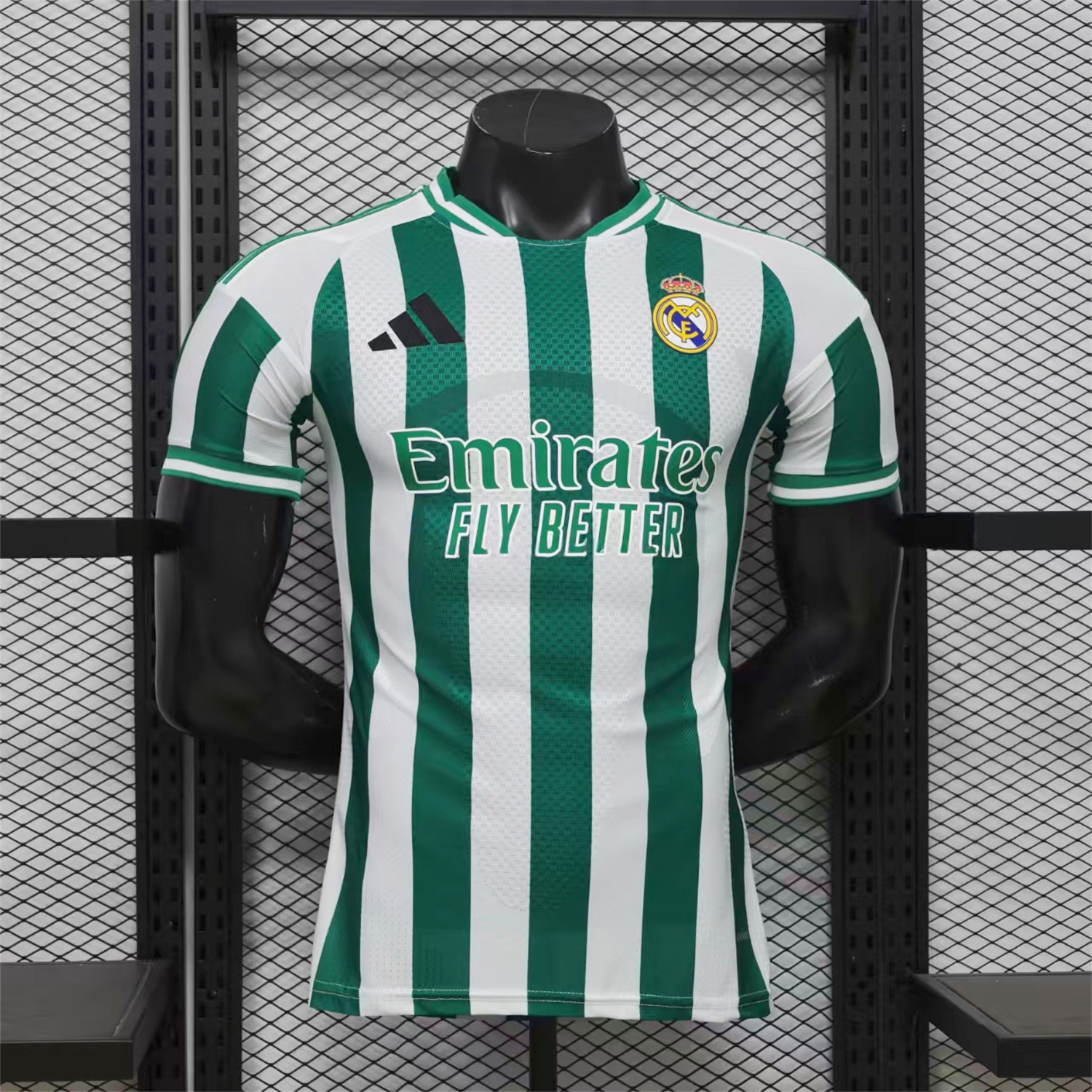Real Madrid 26-27 Green White Special Jersey - Player Version - UnitedFutballJersey
