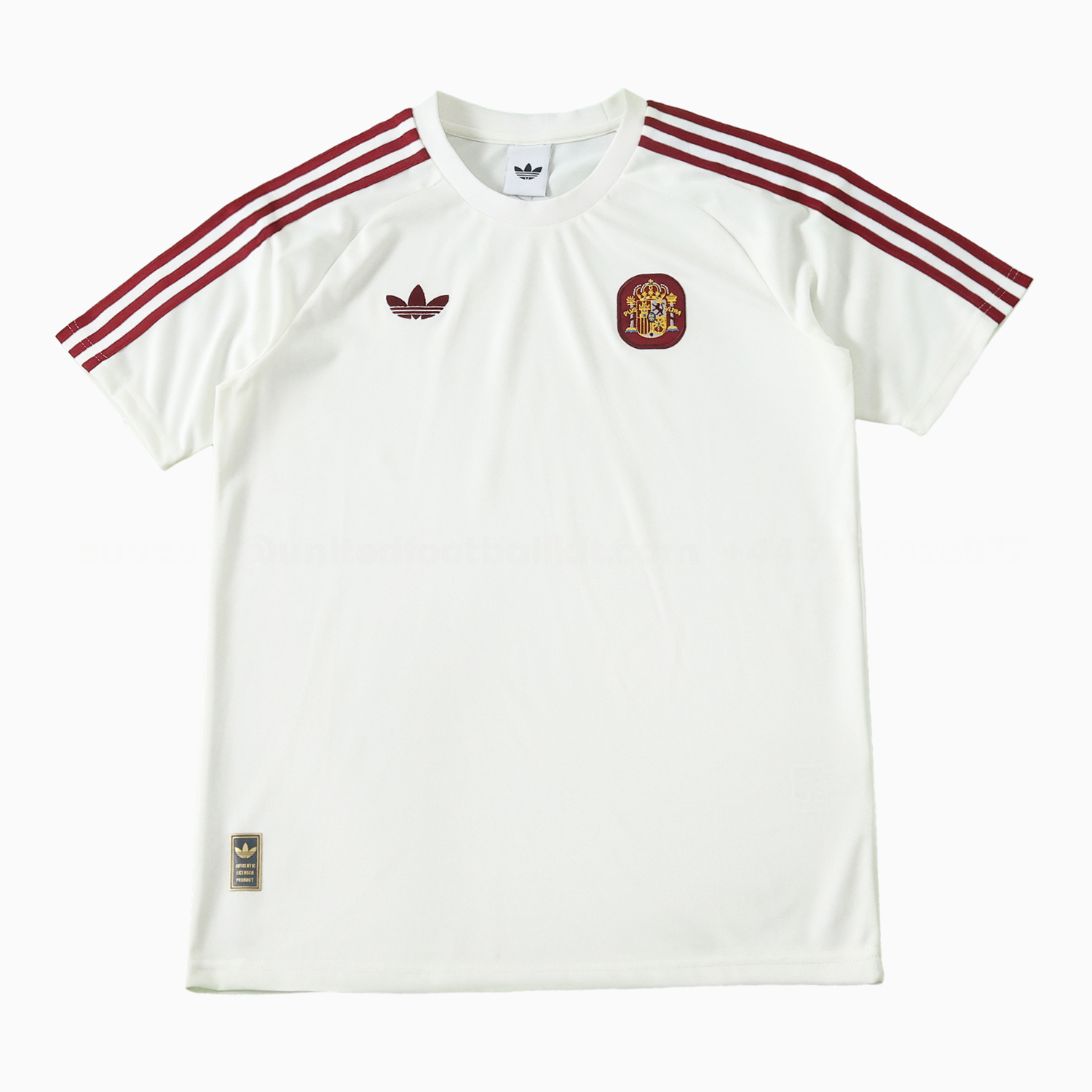 Spain 2026 World Cup White Training T-shirt - Fans Version - UnitedFutballJersey