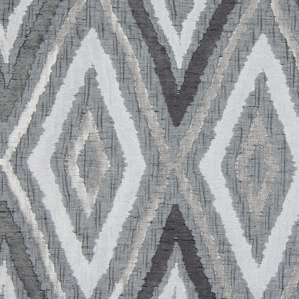 Gray/Silver Dramatic Diamonds Brocade - Joann Fabrics