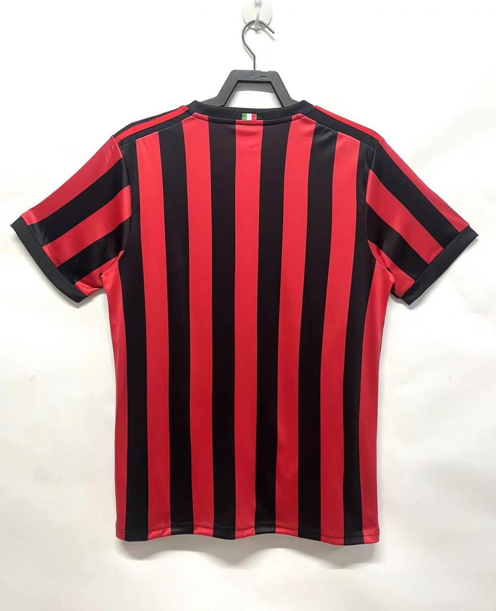 2017/2018 Retro AC Milan Home Football Shirt 1:1 Thai Quality