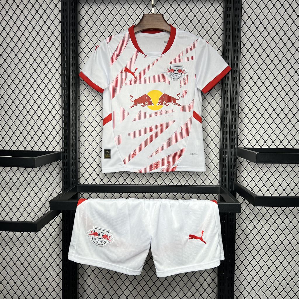 2024/2025 Leipzig Home Football Shirt Kids Size
