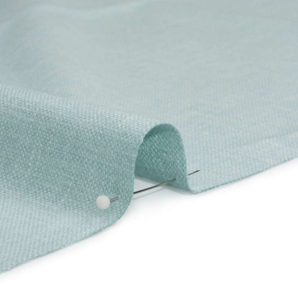 Slubbed Cotton and Polyester Woven - Duckegg - British Imported - Joann Fabrics