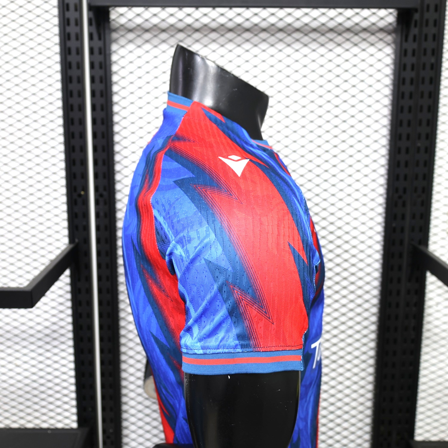 Crystal Palace 26-27 Third Red Blue Jersey - Player Version - UnitedFutballJersey
