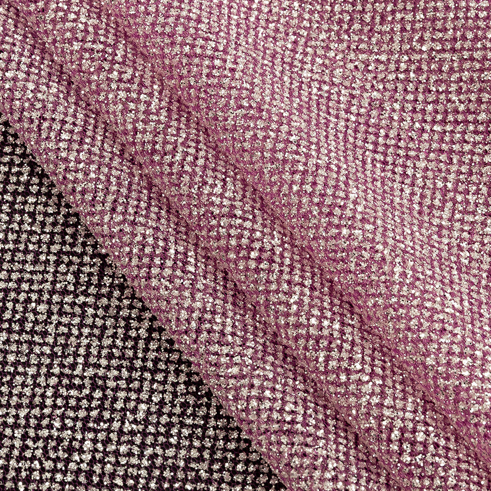 Tulle with Metallic Platinum Glitter - Celebration - Platina Collection - Joann Fabrics