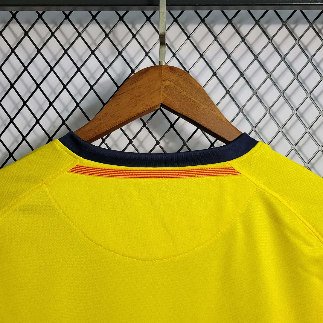 2008-2009 Retro Barcelona Away Jersey Long Sleeve