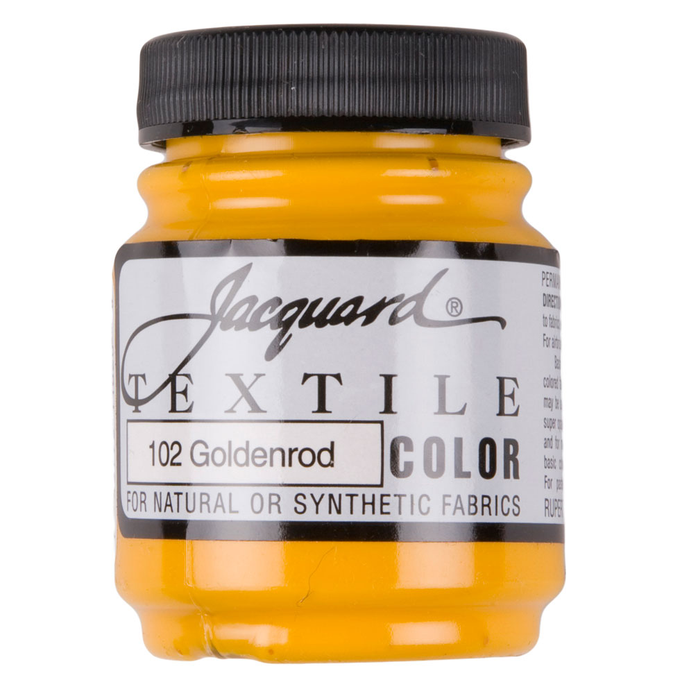 Jacquard Textile Color Fabric Paint - 102 Golden Rod - Joann Fabrics