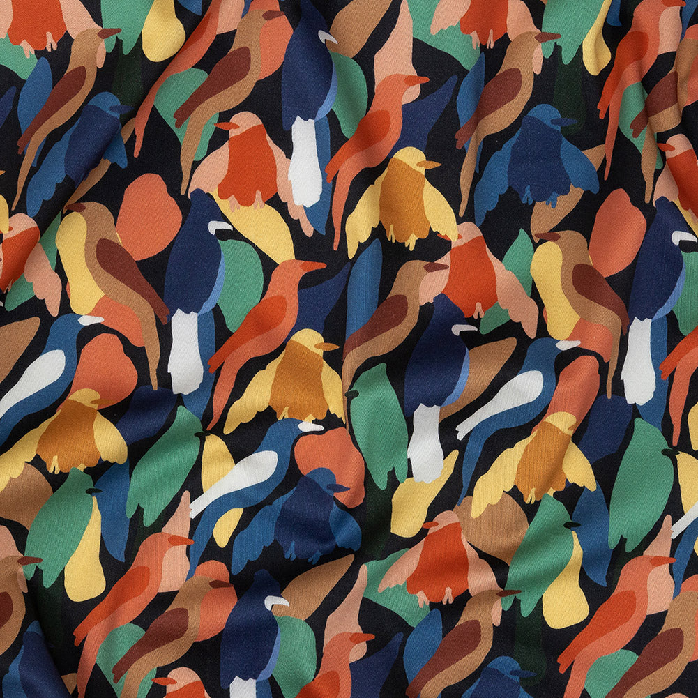 Mood Exclusive Passerine Pigmentation Stretch Cotton Sateen - Joann Fabrics