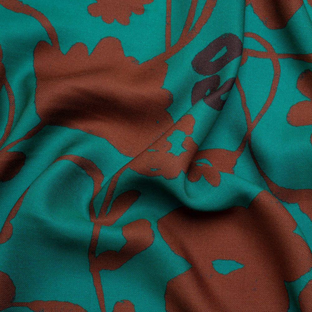 Mood Exclusive Teal Oliva Indulgence Viscose Woven - Joann Fabrics