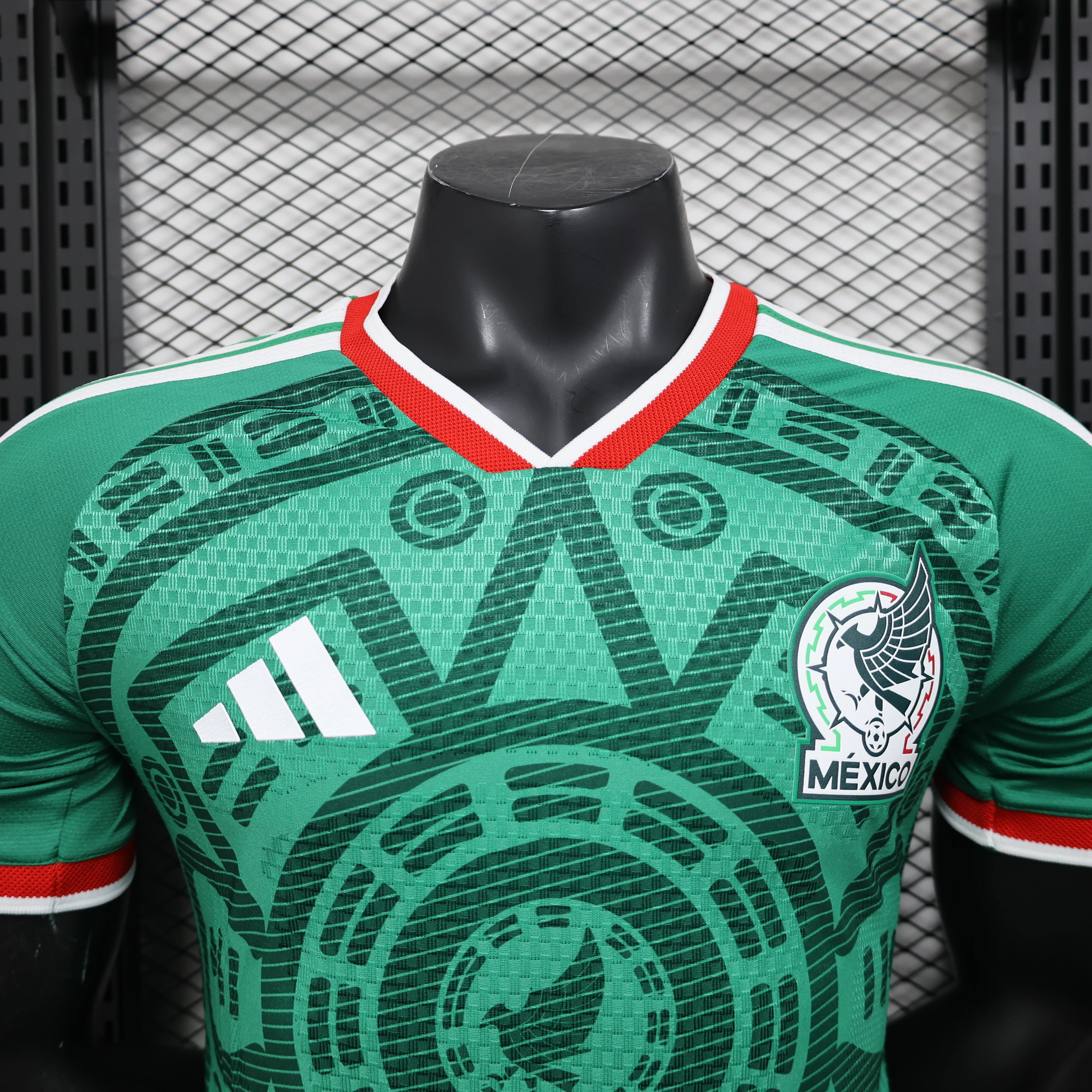 Mexico 2026 World Cup Green Home Football Shirt – Player Version