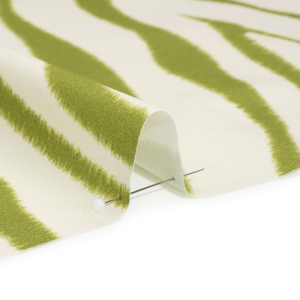 Mood Exclusive Kiwi Zebra Chic Stretch Brushed Cotton Twill - Joann Fabrics
