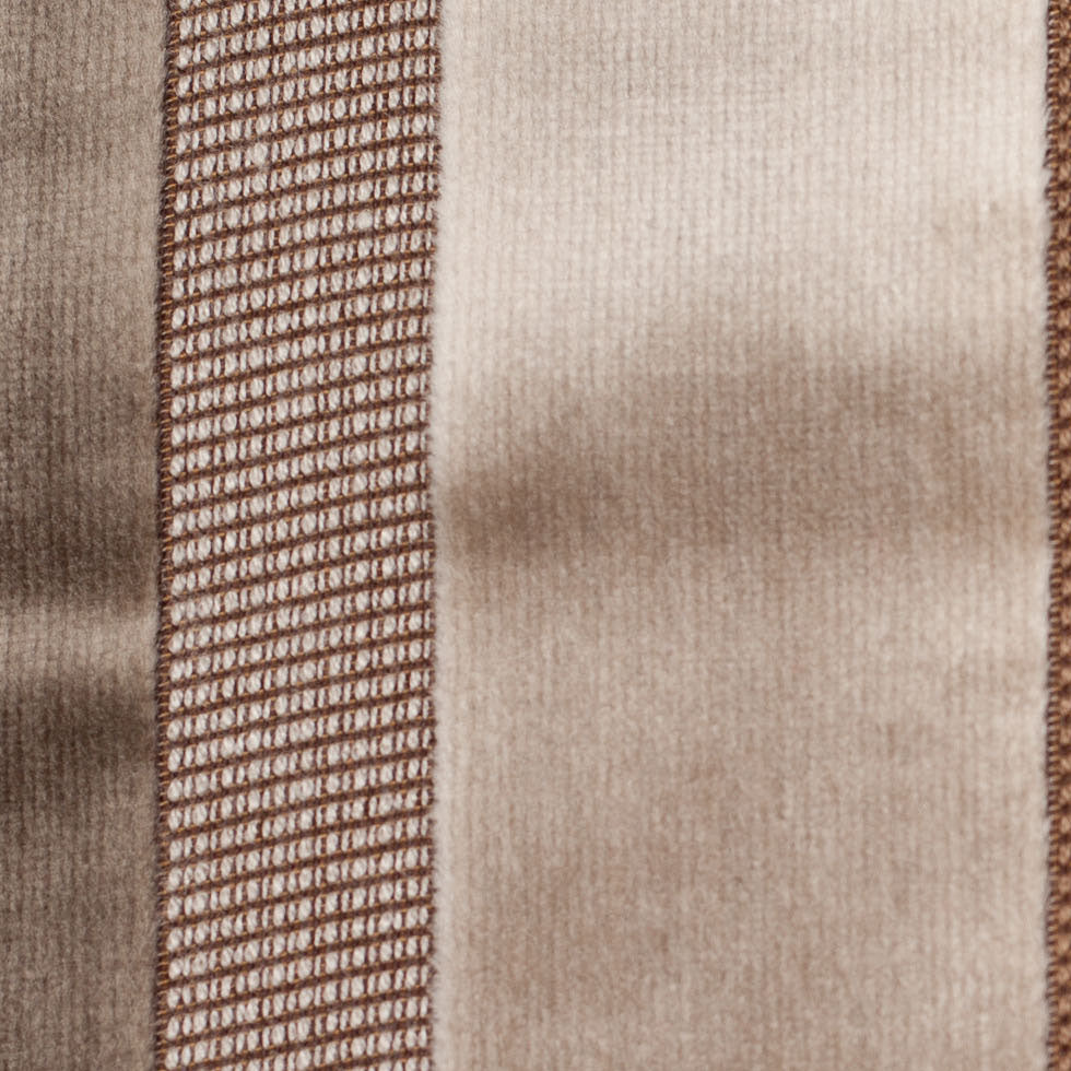 Brown/Gray Striped Velvet - Joann Fabrics