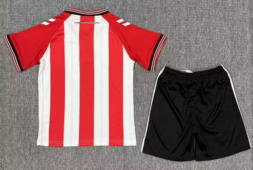2025/2026 Sunderland AFC Home Football Jersey 1:1 Thai Quality Kids Size