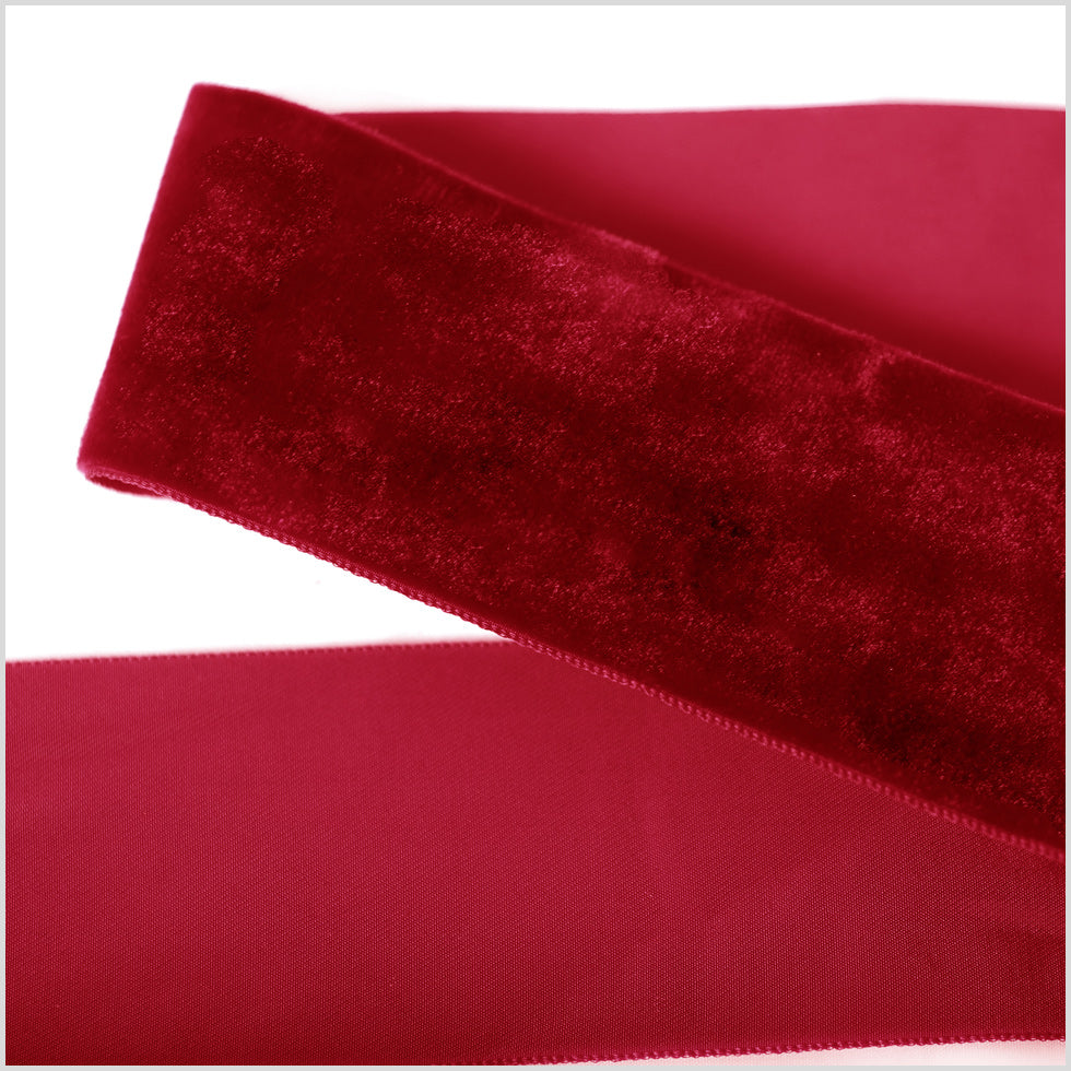 Single Faced Velvet Ribbon Made in Italy - 2