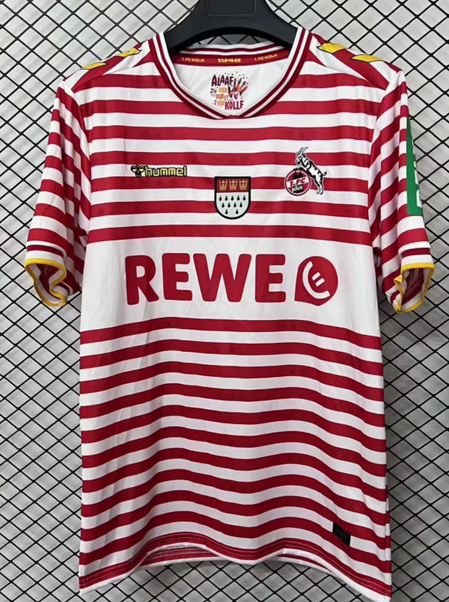 2025/2026 FC Köln Carnival Football Jersey 1:1 Thai Quality