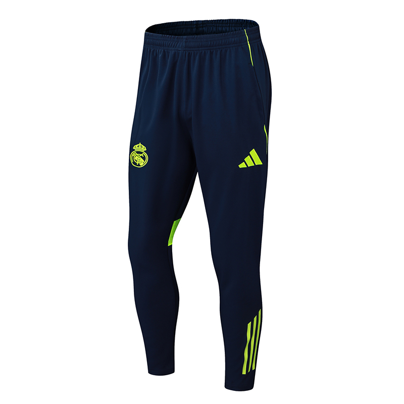 2025-2026 Real Madrid Royal Blue Half-Pull Training Suit Football Shirt 1:1 Thai Quality Set