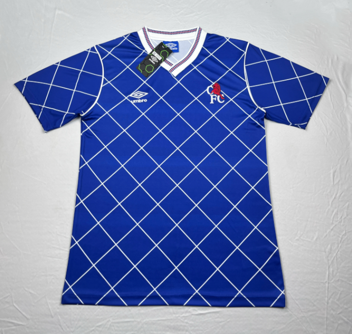 1987/1989 Retro Chelsea Home Football Shirt 1:1 Thai Quality