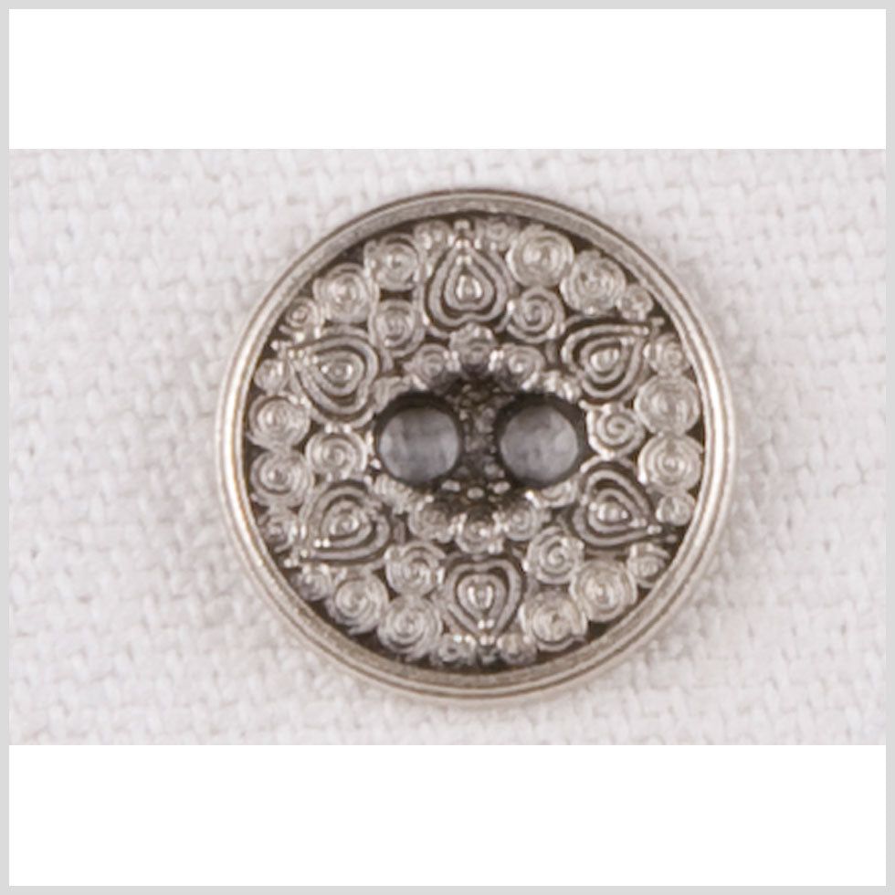 Silver Metal Coat Button - 20L/12.5mm - Joann Fabrics