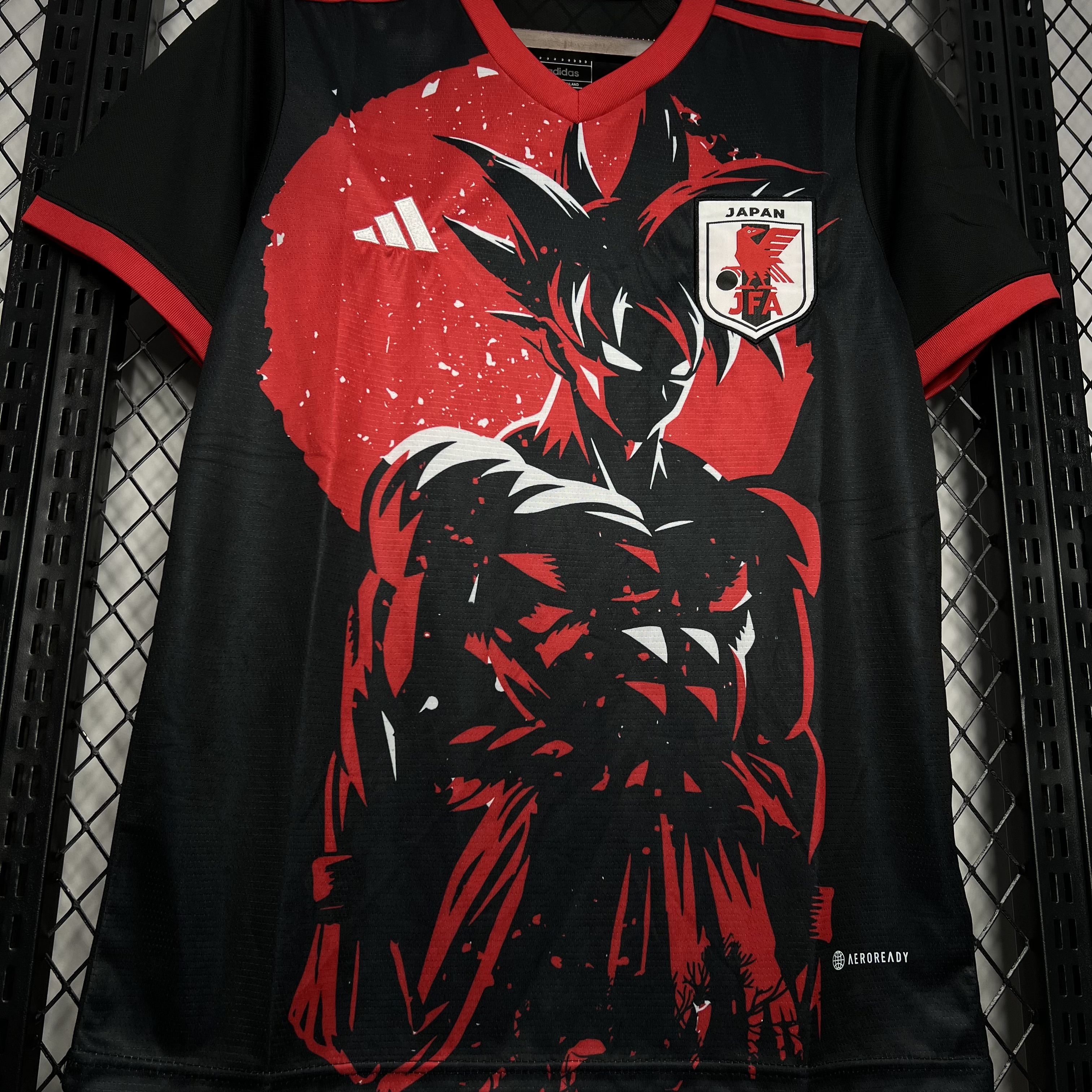 2024-2025 Japan Red Saiyan Football Jersey
