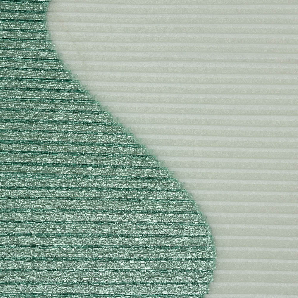 Metallic Seafoam Waves Pleated Luxury Burnout Brocade - Joann Fabrics