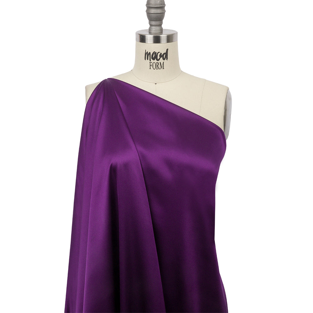 Stretch Silk Charmeuse - Majesty Purple - Premium Collection - Joann Fabrics