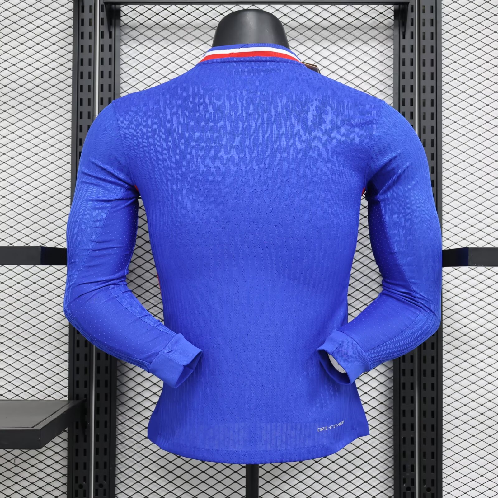 2024-2025 Long Sleeve Player Version France Home Football Shirt 1:1 Thai Quality