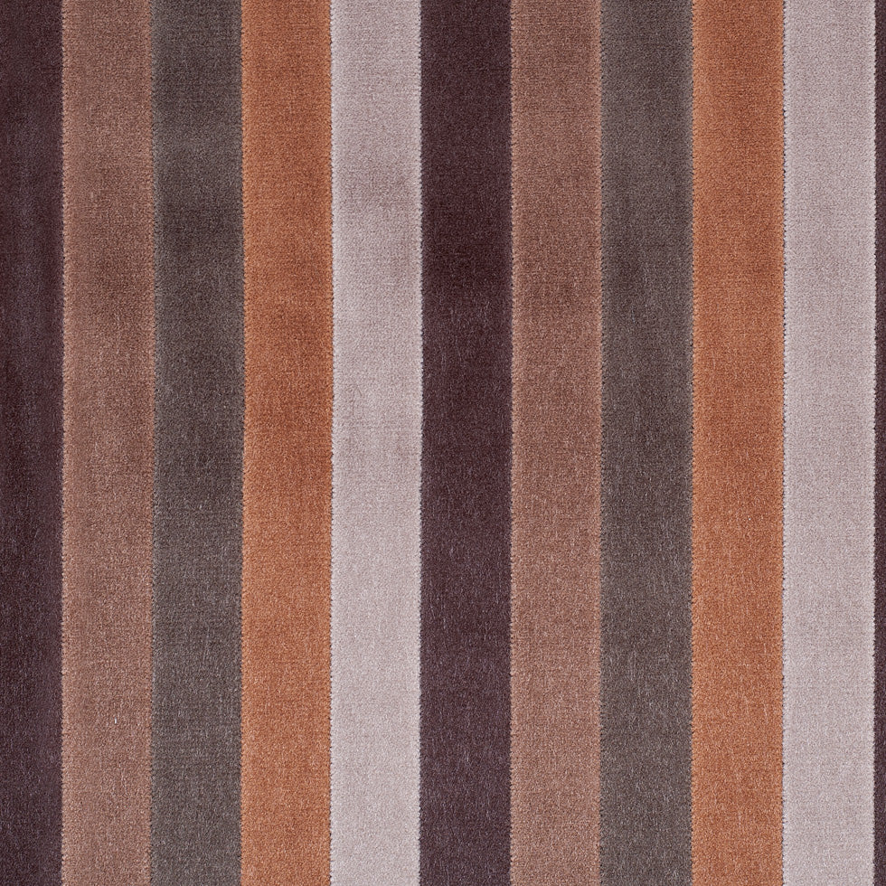Dark Earth Tones Striped Velvet - Joann Fabrics