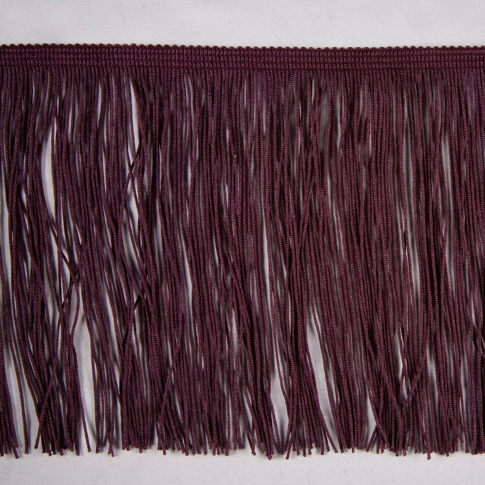 Eggplant Chainette Fringe - 6
