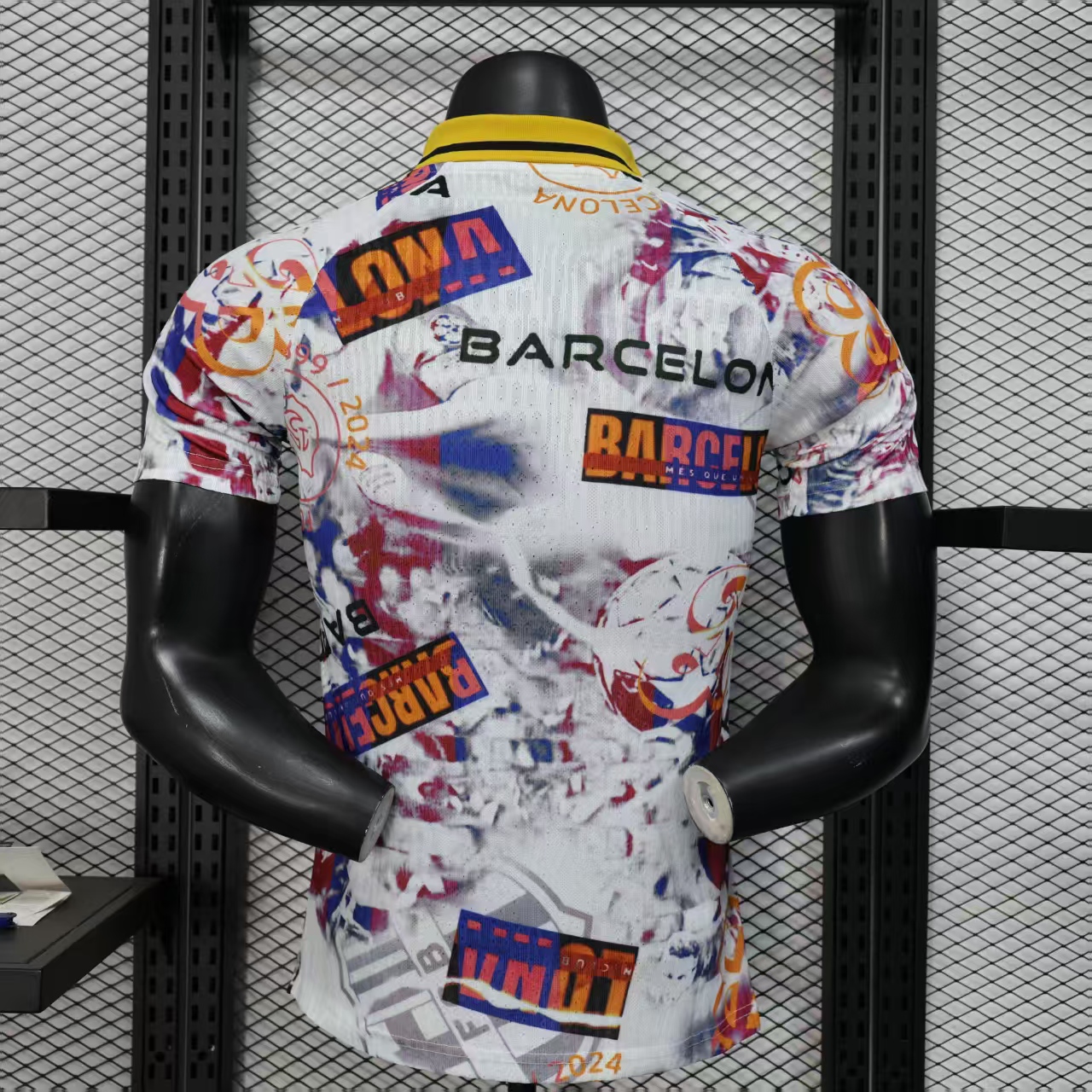 2025/2026 Player Version Barcelona Messi Co-branded version Football Jersey 1:1 Thai quality