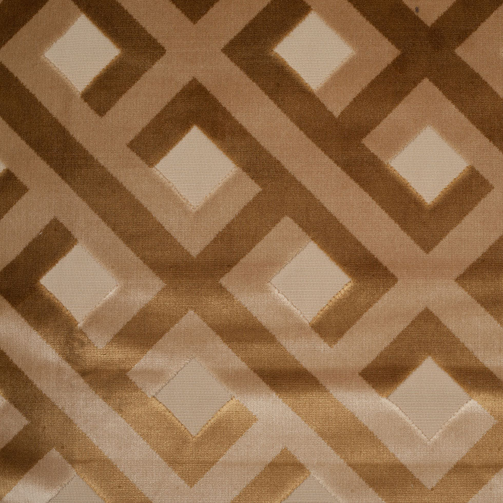 Nugget and Croissant Geometric Polyester-Acrylic Flocked Chenille - Joann Fabrics