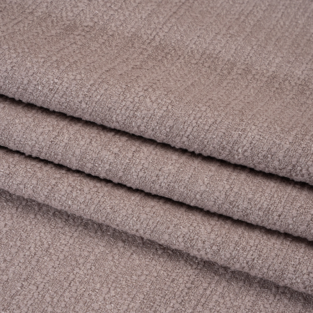 Textured Recycled Polyester Woven - Lilac Boucle Stripes - British Imported - Joann Fabrics