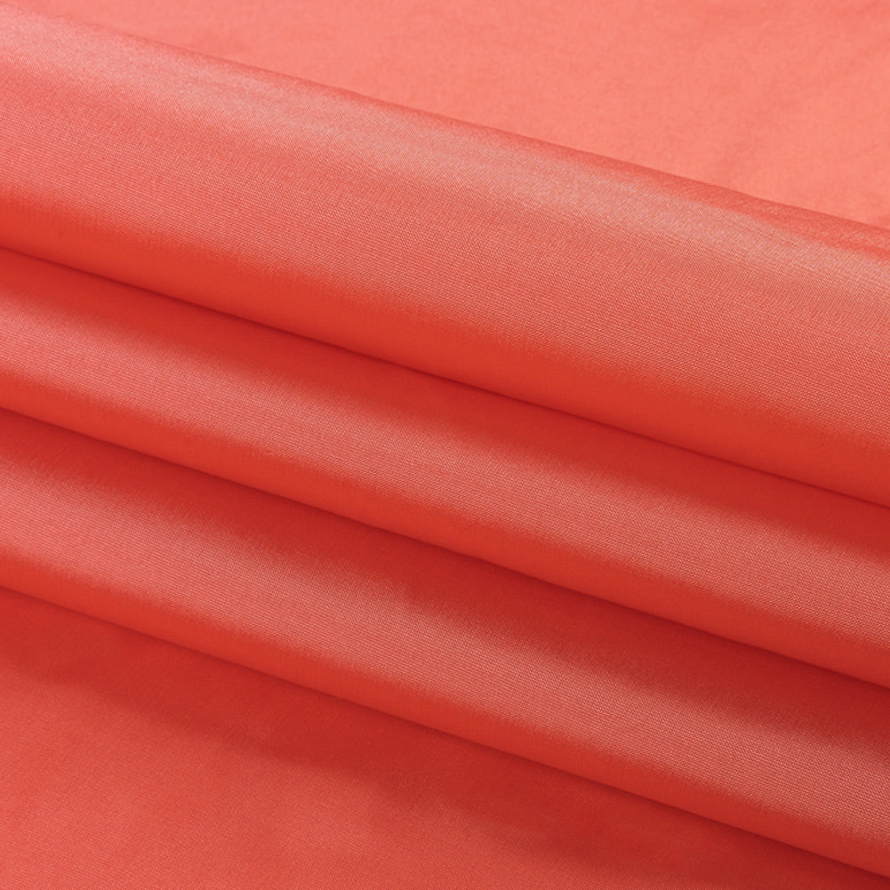 Polyester Taffeta - Plain Dyed Coral Reef Pink - Bellamy Collection - Joann Fabrics
