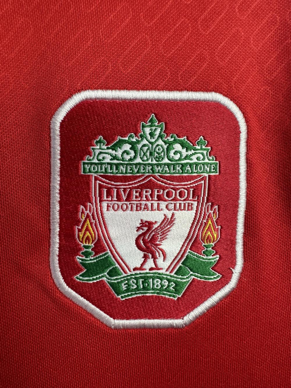 2004/2005 Retro Liverpool FC Home Football Jersey Long Sleeve 1:1 Thai Quality