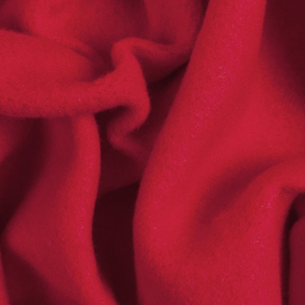 Ralph Lauren American Made Red Cotton Knit Fleece - Joann Fabrics