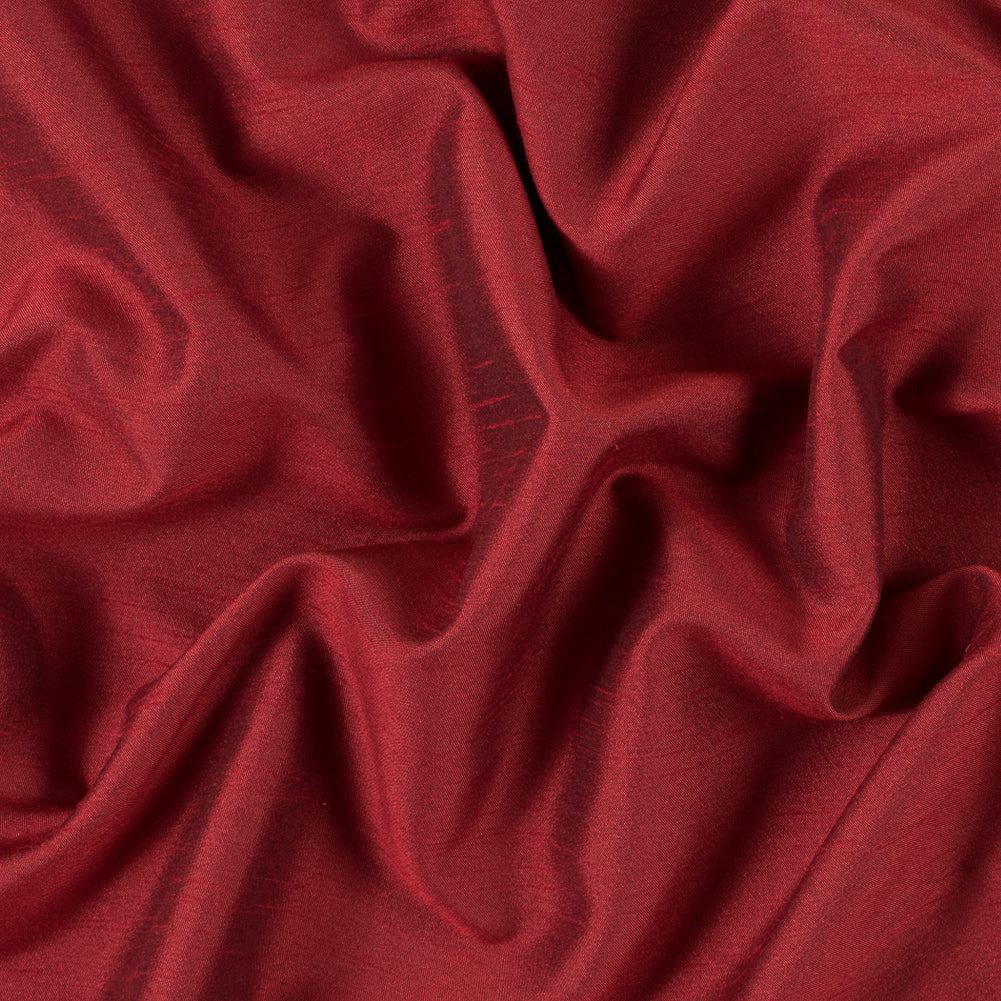 True Red Solid Polyester Shantung - Joann Fabrics