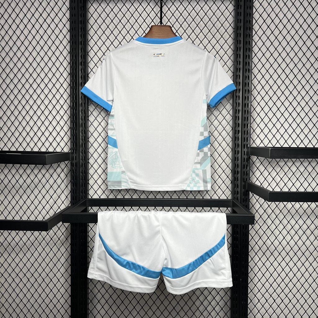2024/2025 Olympique de Marseille Home  Football Shirt 1:1 Thai Quality Kids Size