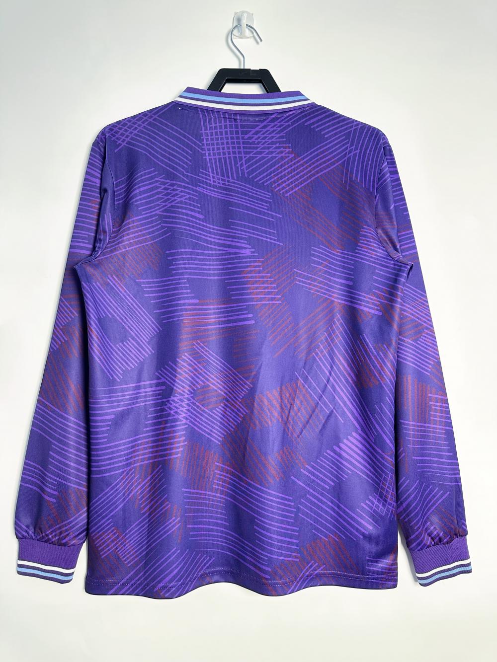 1992/1993 Retro Long Sleeve Fiorentina Home Soccer Jersey 1:1 Thai Quality