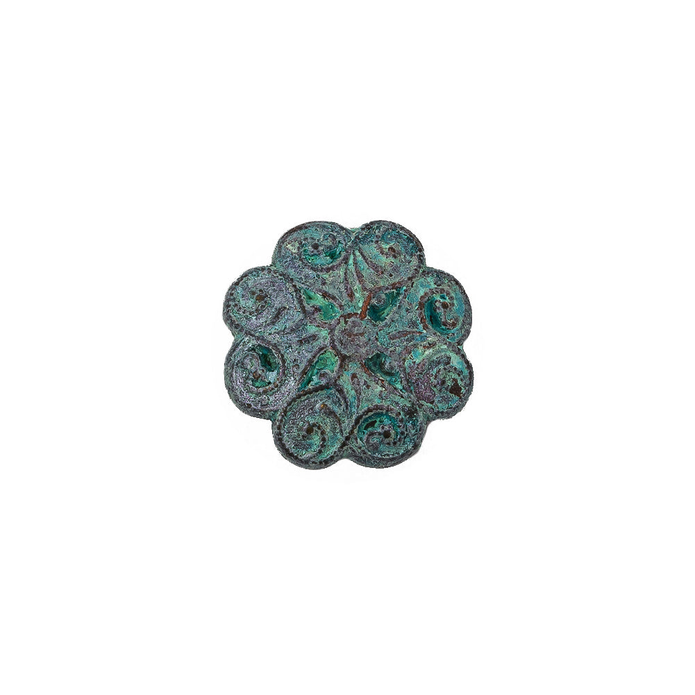 Italian Fairy Wing Floral Shank Back Button - 24L/15mm - Joann Fabrics