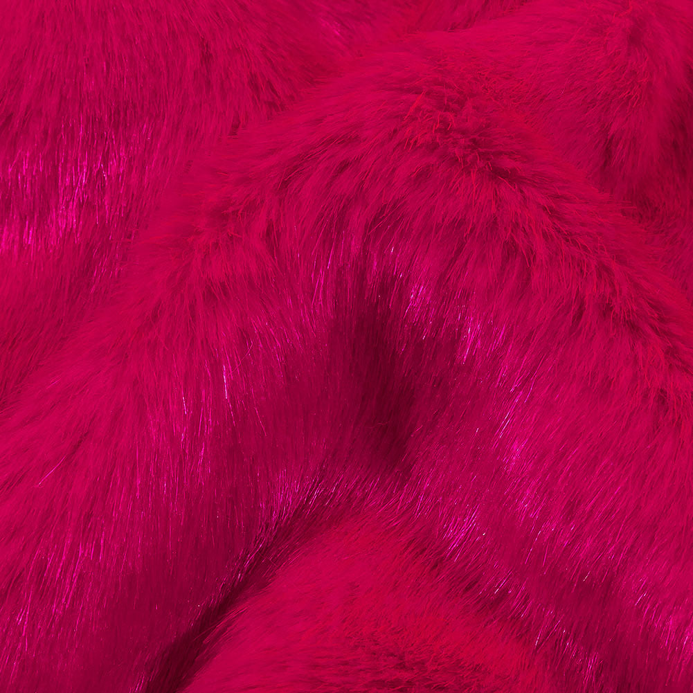 Hot Pink Textured Short Pile Luxury Faux Fur - Joann Fabrics