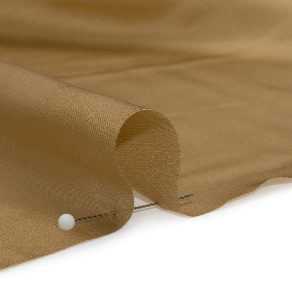 Famous Australian Designer Gold Satin Faced Silk Chiffon - Joann Fabrics