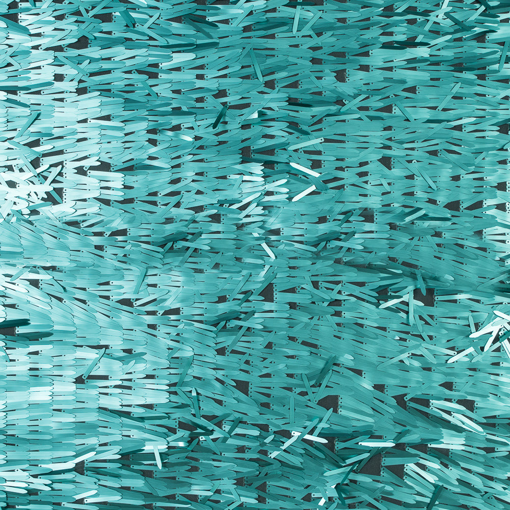 Soft Tulle with Fringe Sequins - Dull Mint - Phryne Collection - Joann Fabrics